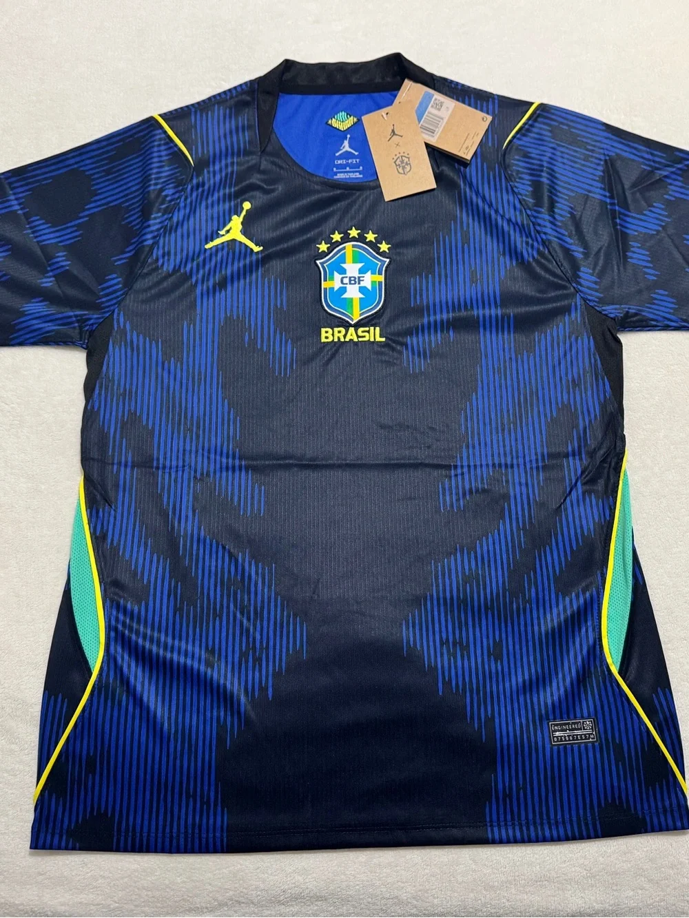 Authentic Brazil 2026 Away Jersey 🇧🇷 Jordan Dri-FIT